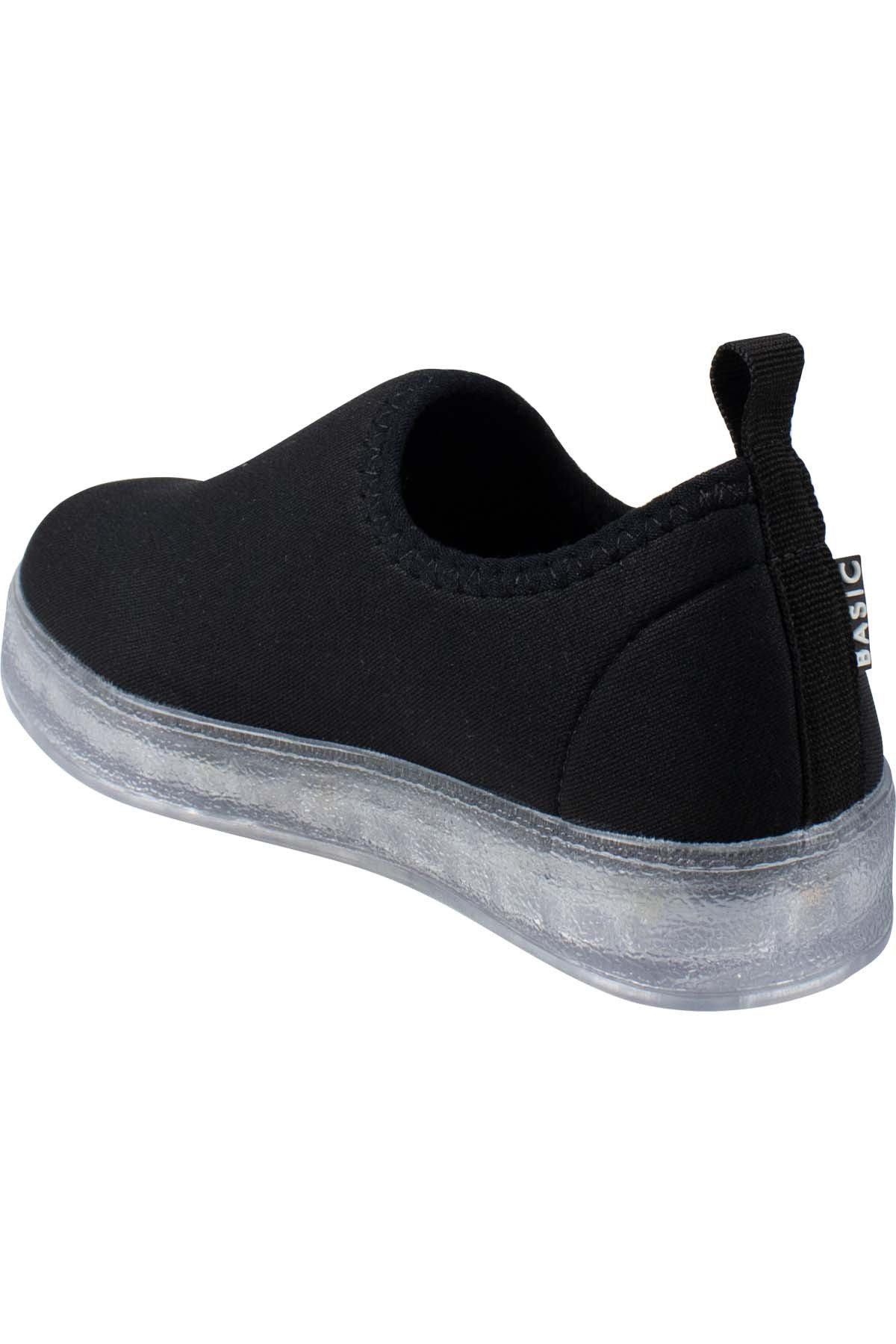 Tenis LED Infantil Preto Calce Facil Viki | Mmoda