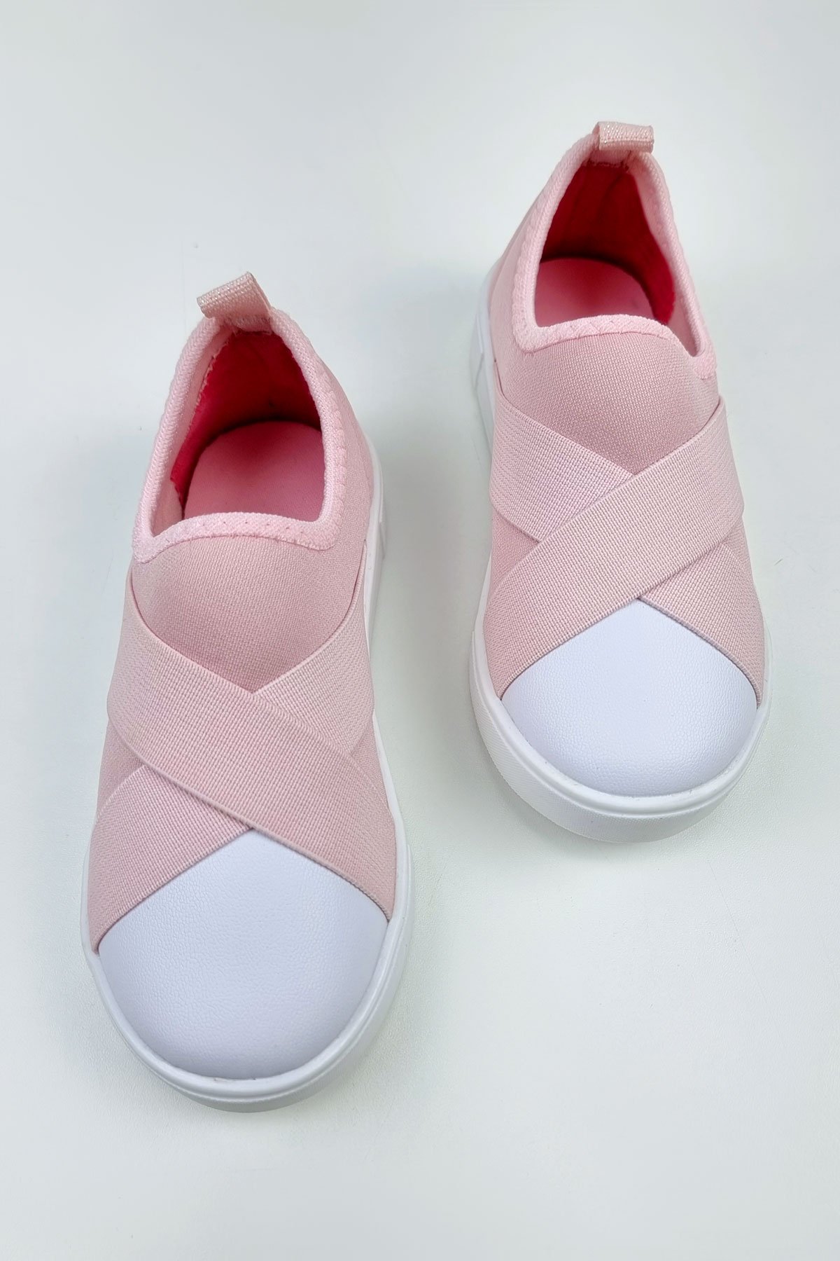 Tenis Infantil Rosa Elastico Calce Facil Viki | Mmoda