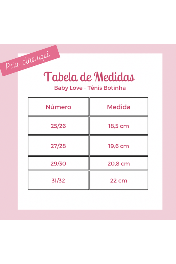 Medidas All Star Guia De Tamanhos Tênis Infantil Tamanho All Star